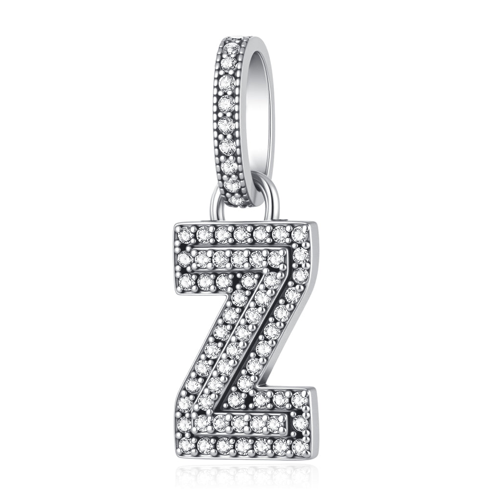 Letras Diamantadas Colgantes
