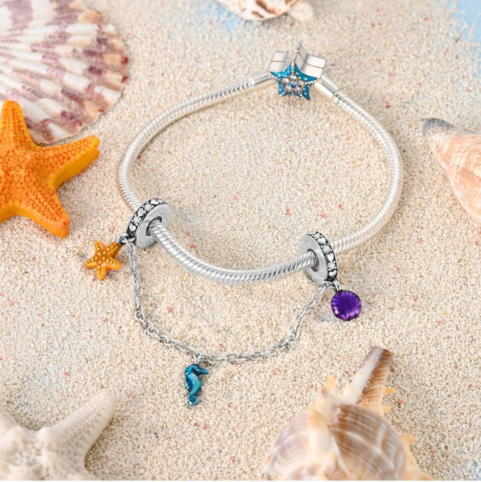Cadena de Seguridad Estrella de Mar, Caballito y Concha
