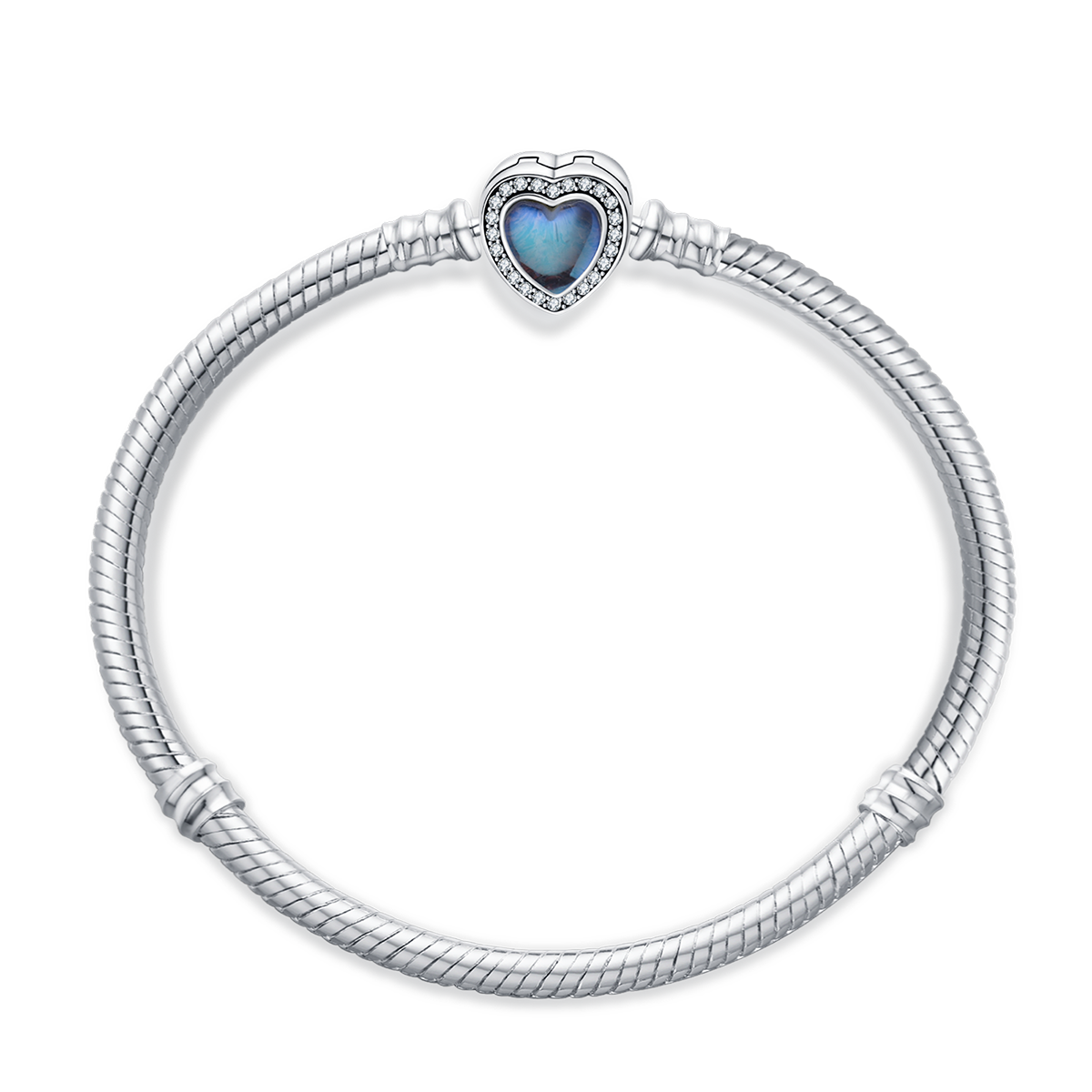 Pulsera Corazon Azul