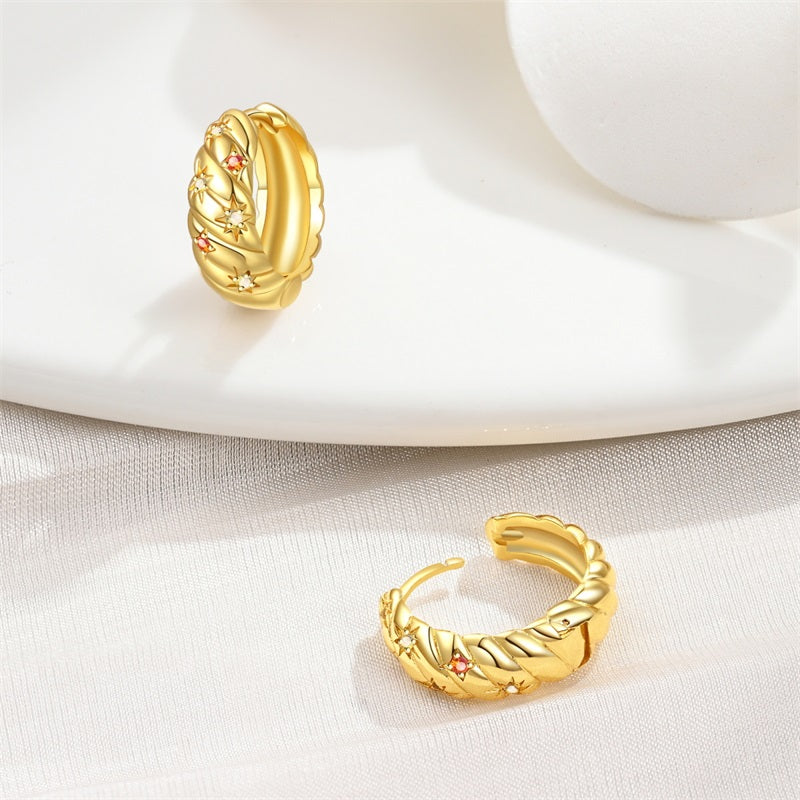 Aretes Espiral de Estrellas Celestiales