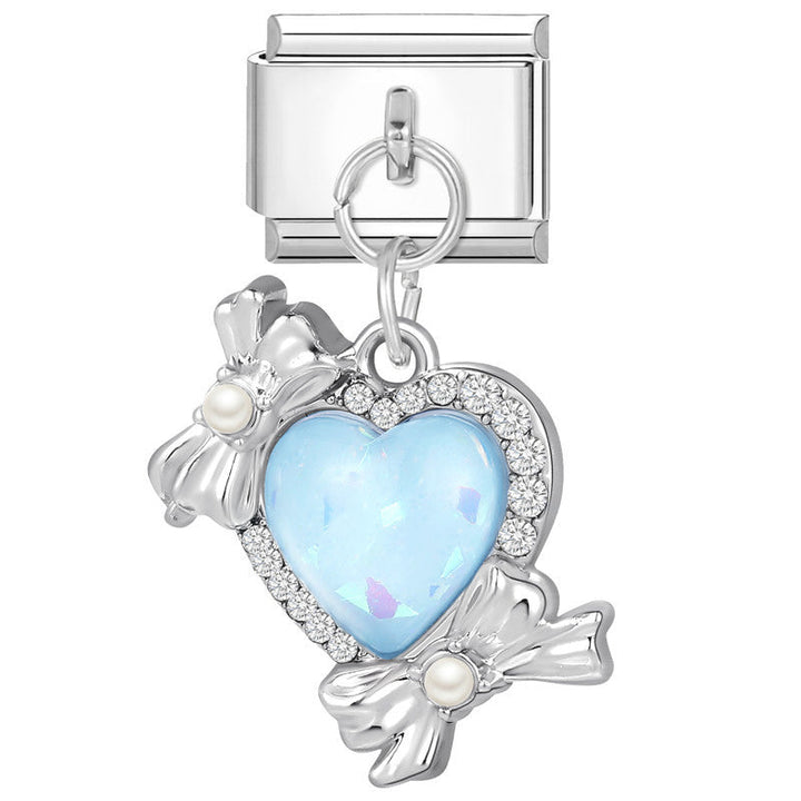 Charm Italiano Colgante de Corazon