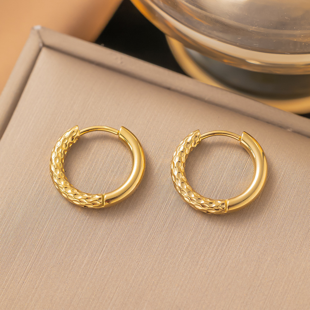 Aretes de Aro Liso