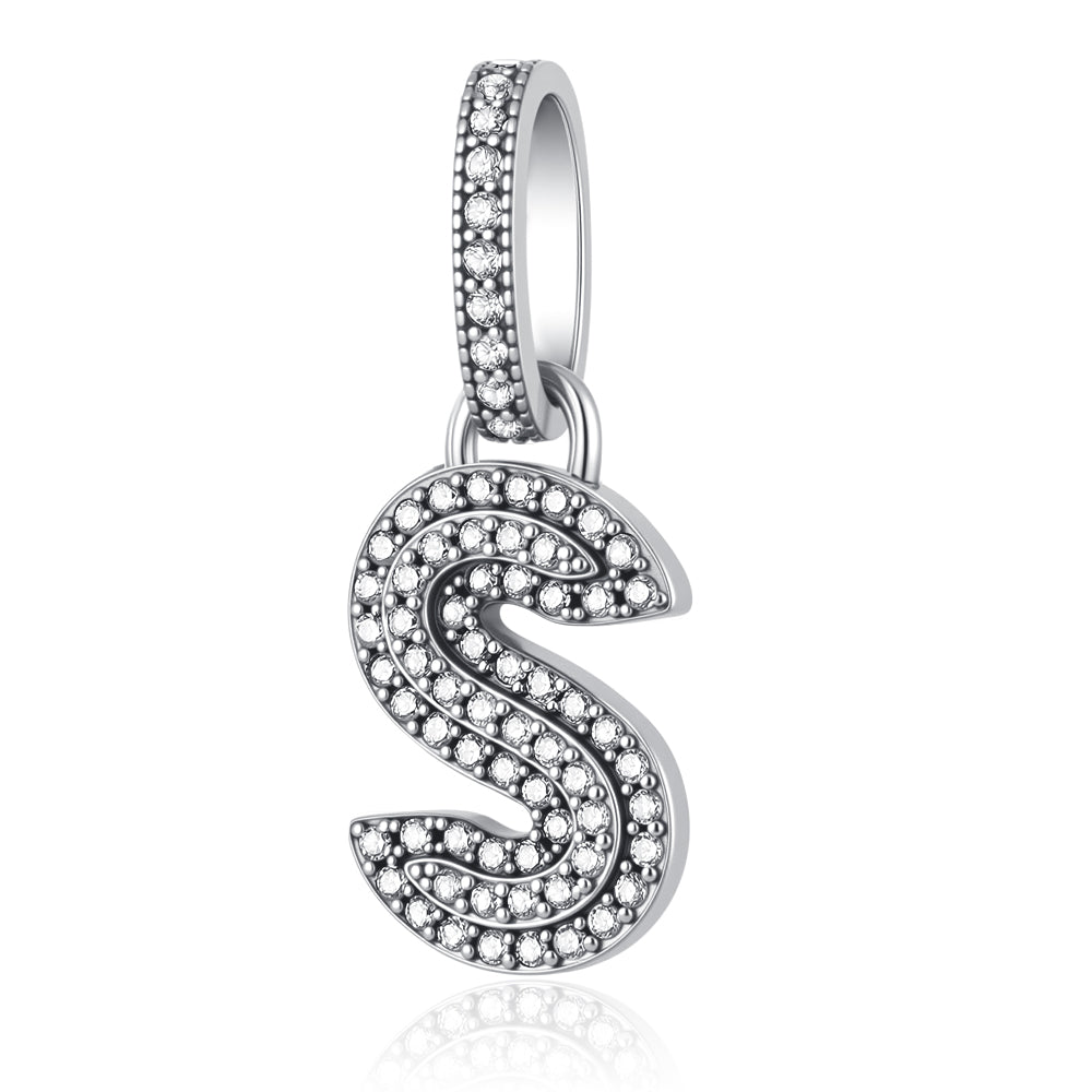 Letras Diamantadas Colgantes