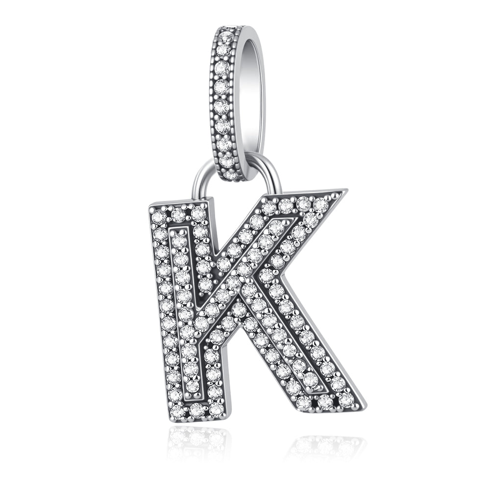 Letras Diamantadas Colgantes