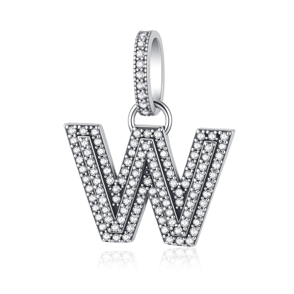 Letras Diamantadas Colgantes