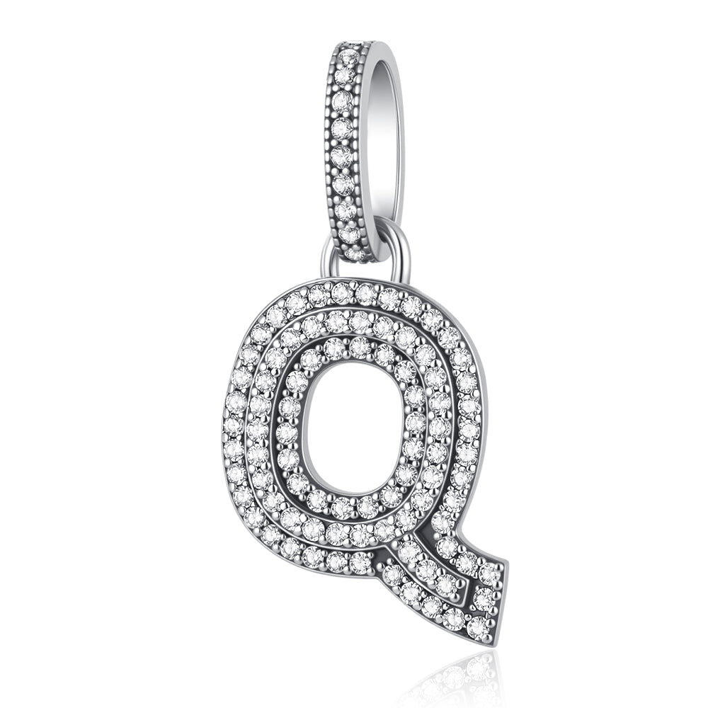 Letras Diamantadas Colgantes