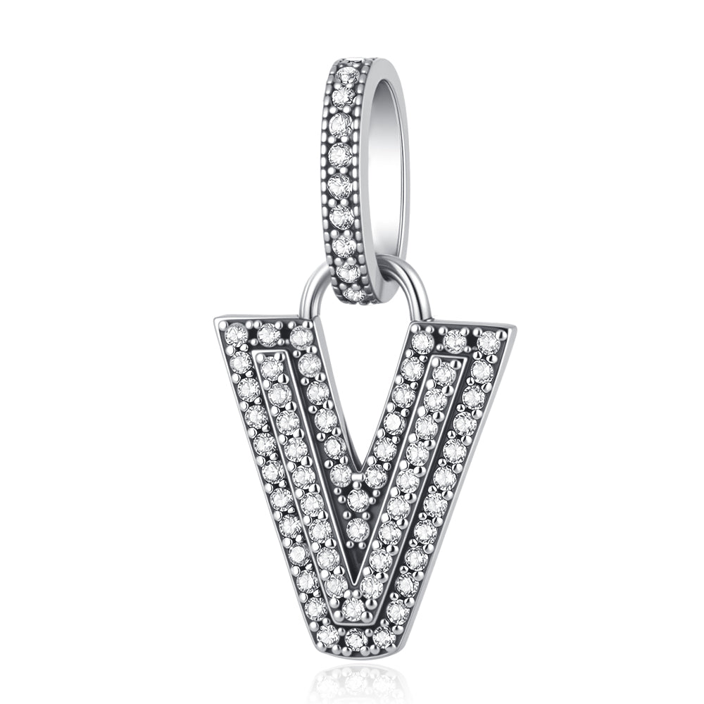 Letras Diamantadas Colgantes