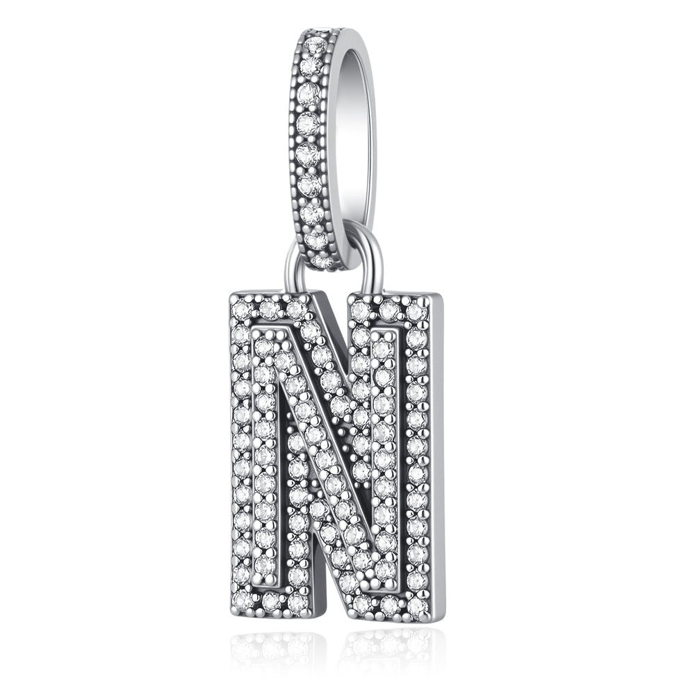 Letras Diamantadas Colgantes