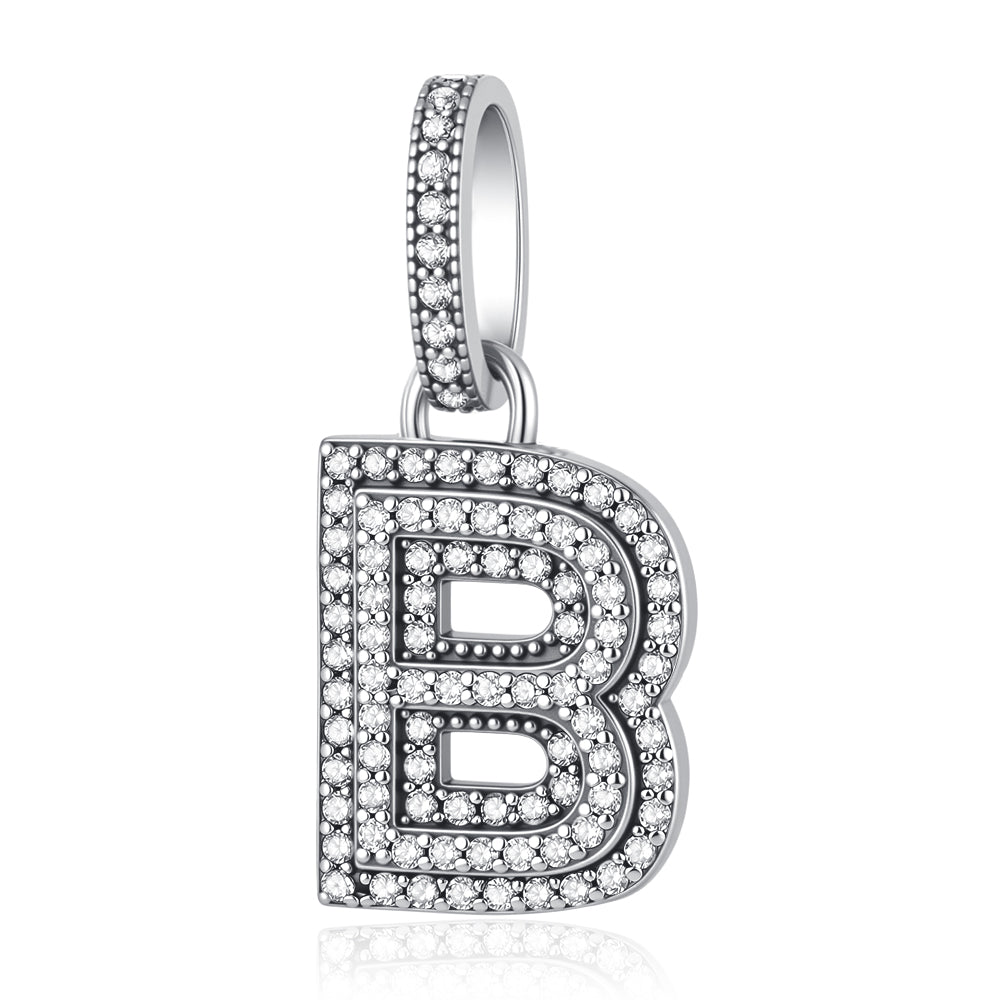 Letras Diamantadas Colgantes