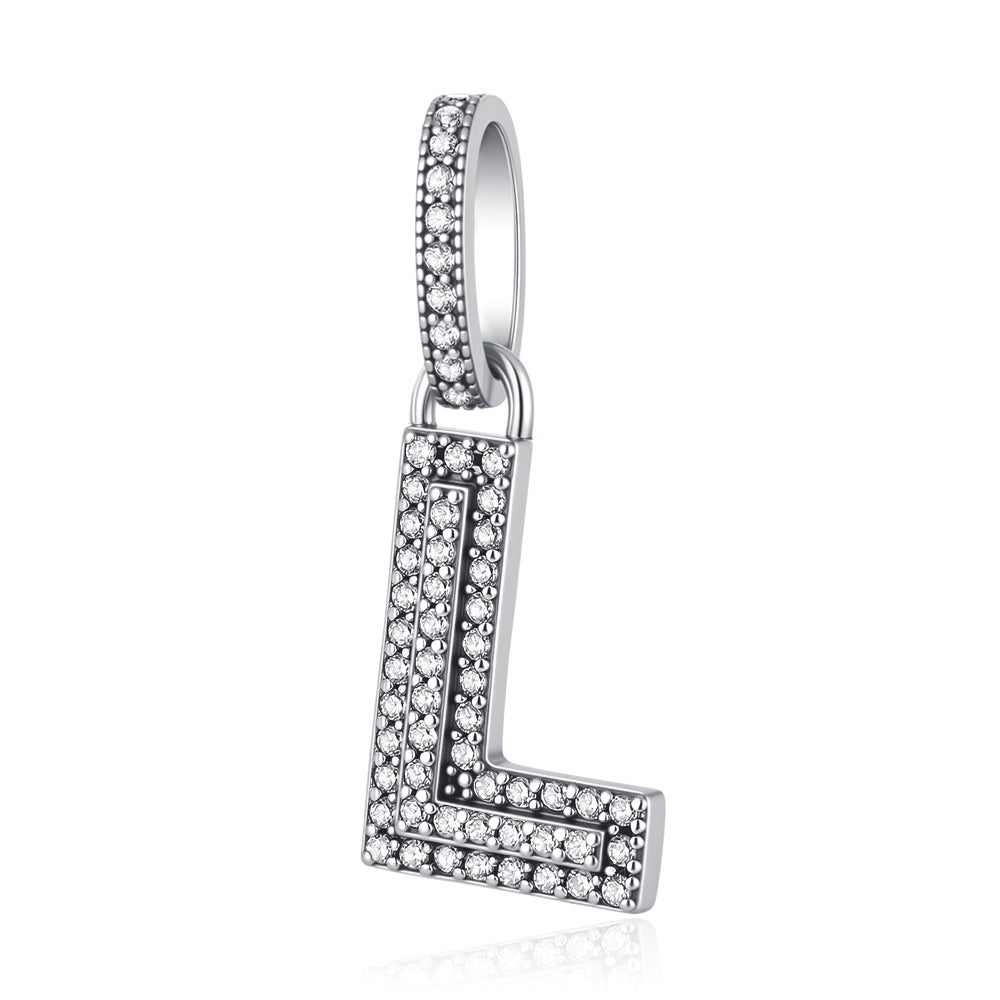 Letras Diamantadas Colgantes