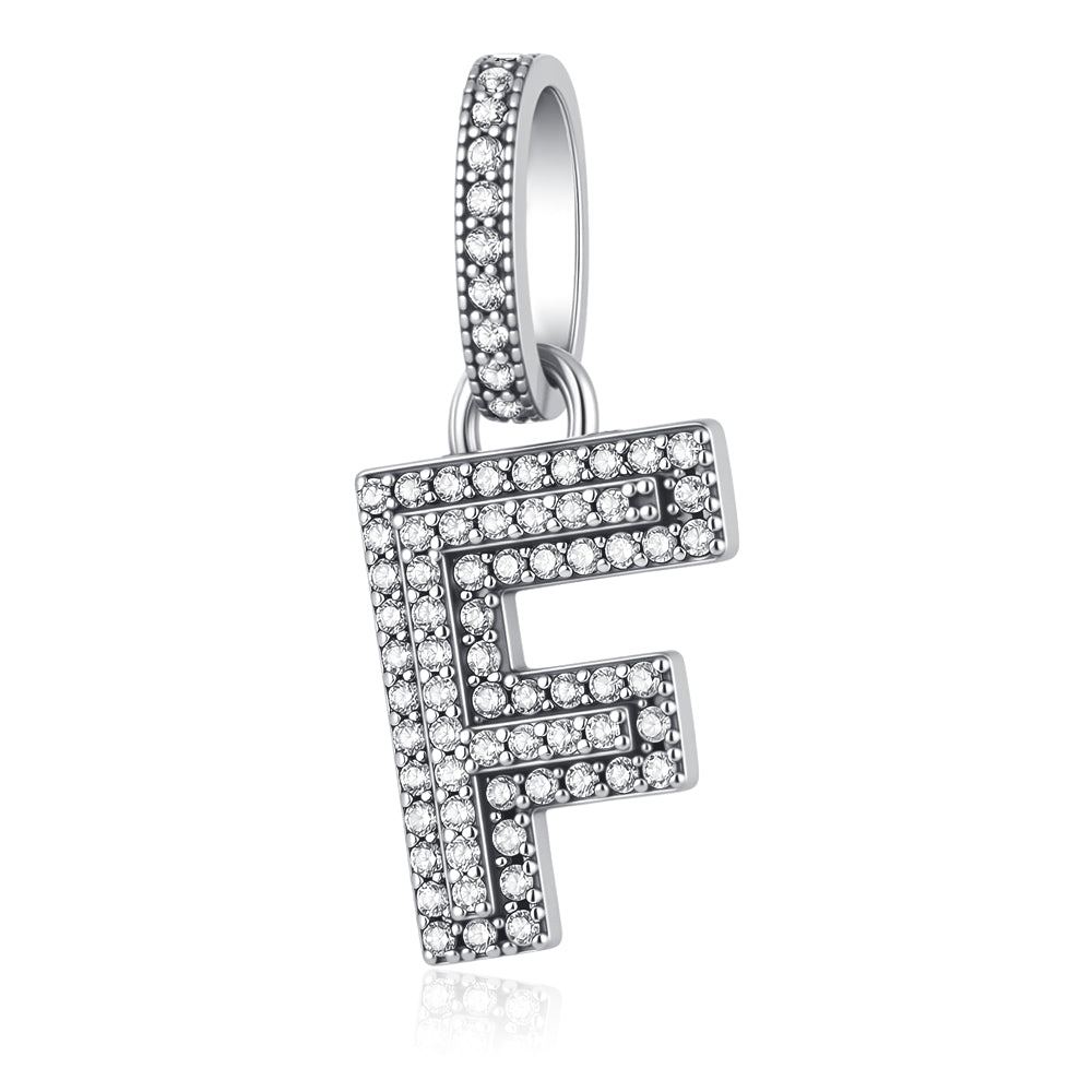 Letras Diamantadas Colgantes