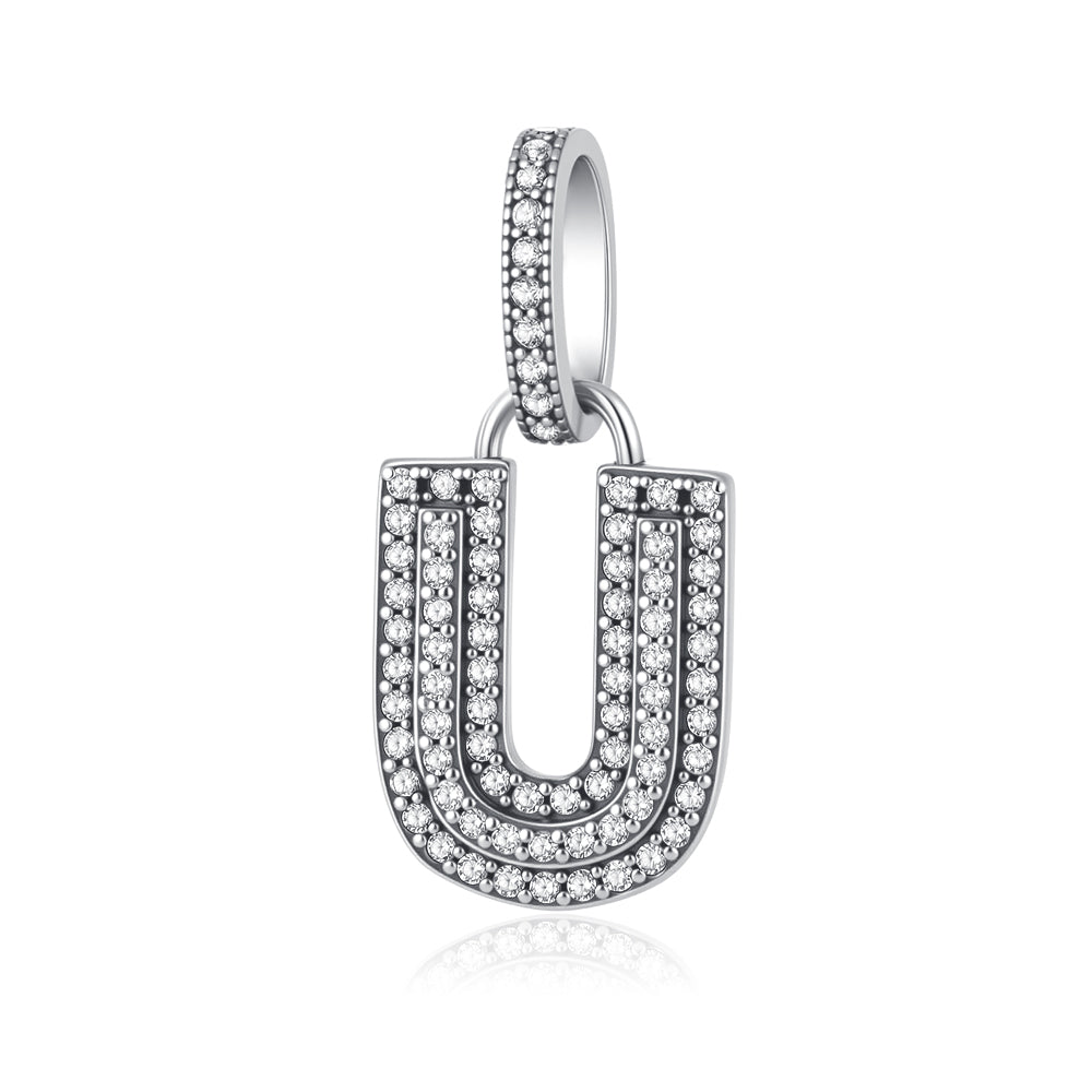 Letras Diamantadas Colgantes
