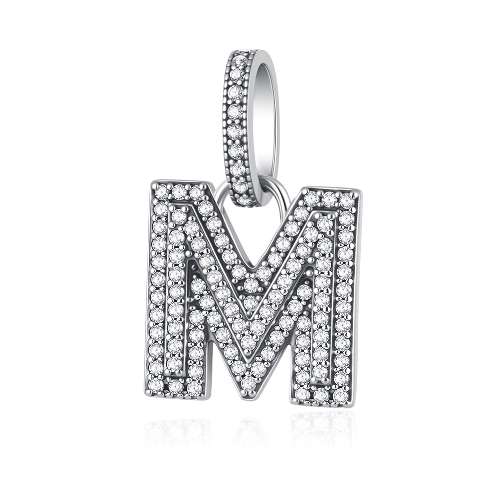 Letras Diamantadas Colgantes