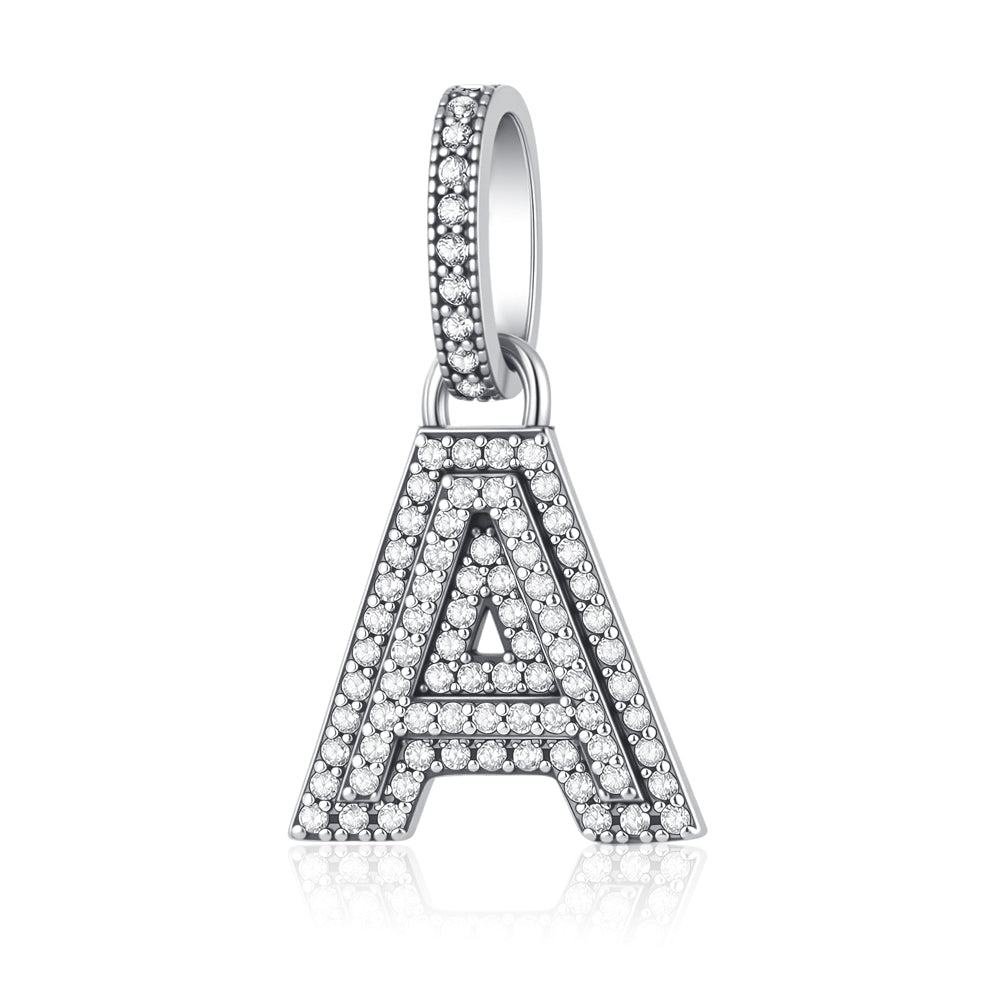 Letras Diamantadas Colgantes
