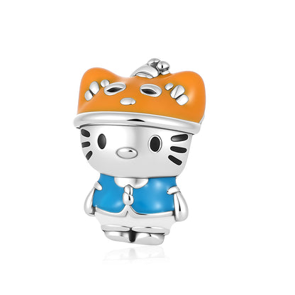 Hello Kitty Gorrito Naranja
