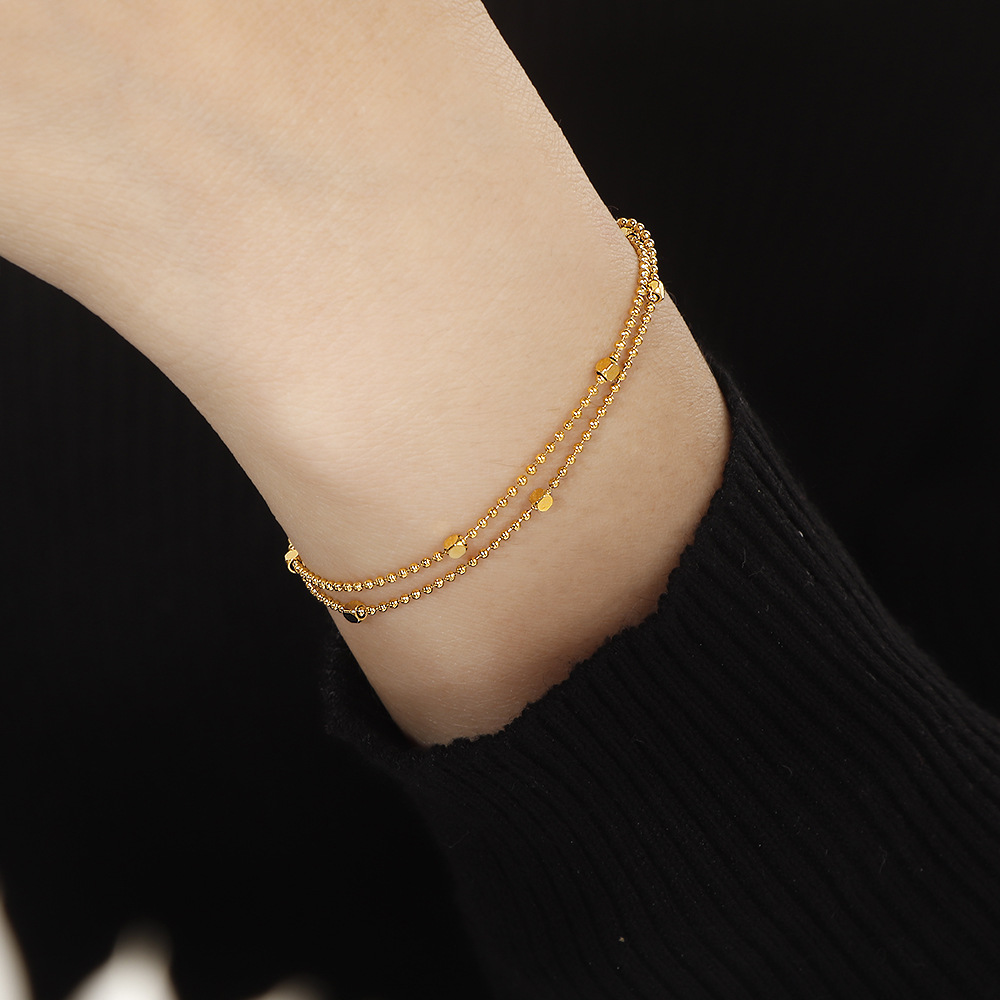 Doble Brazalete De Cubos
