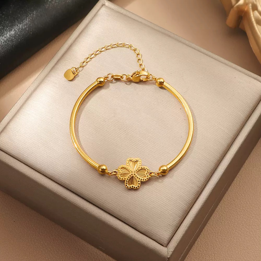 Brazalete Grueso & Trebol