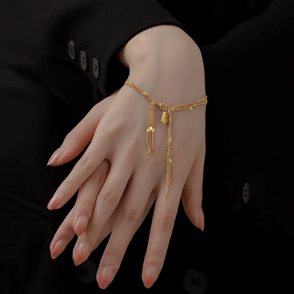 Brazalete Triple Cadena