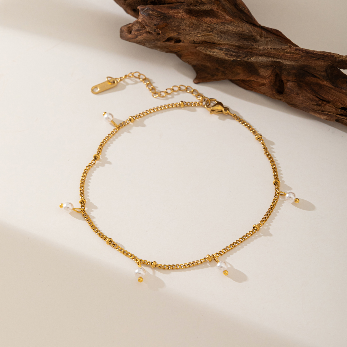Brazalete Con Mini Perlas