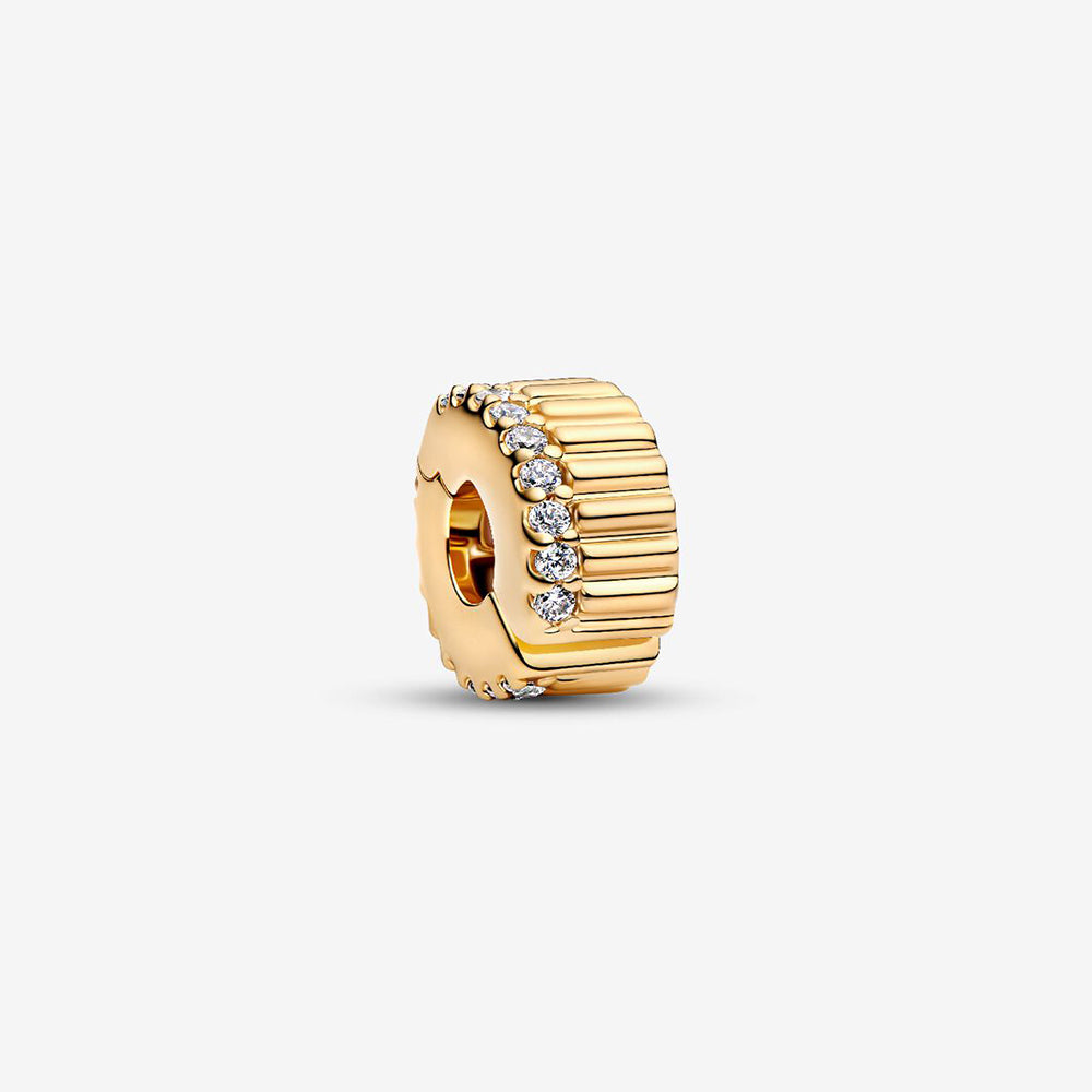 Clip Dorado Diamantado