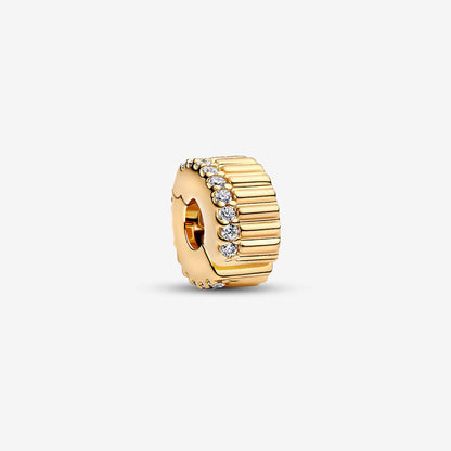 Clip Dorado Diamantado