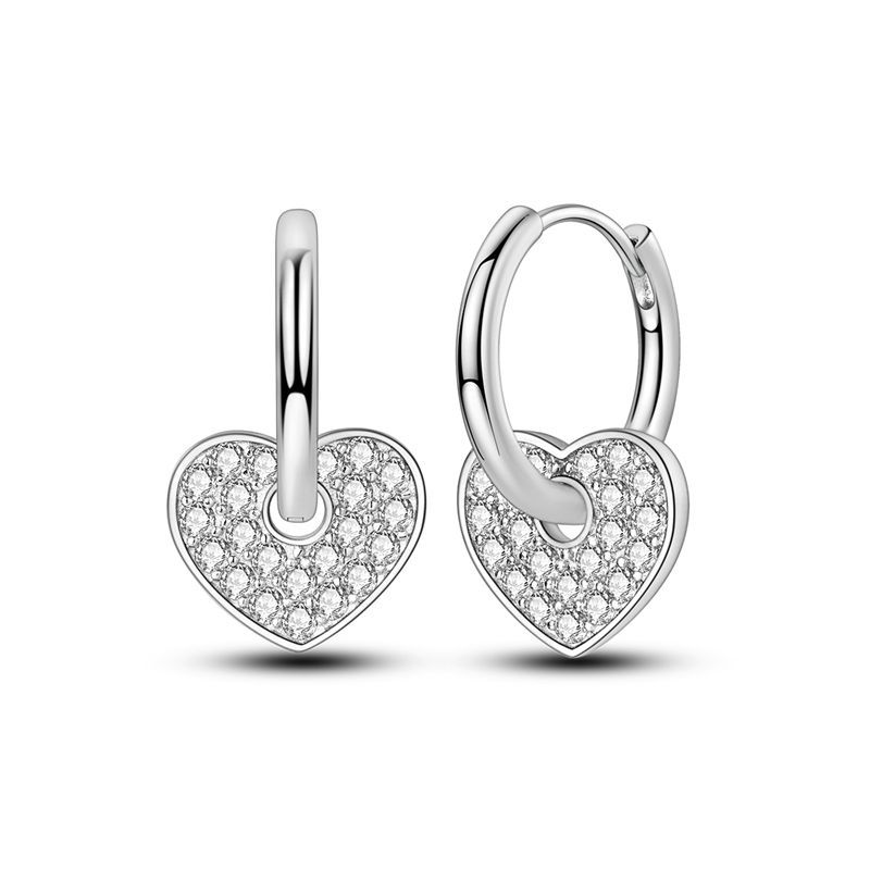 Aretes Corazones de Destellos Eternos