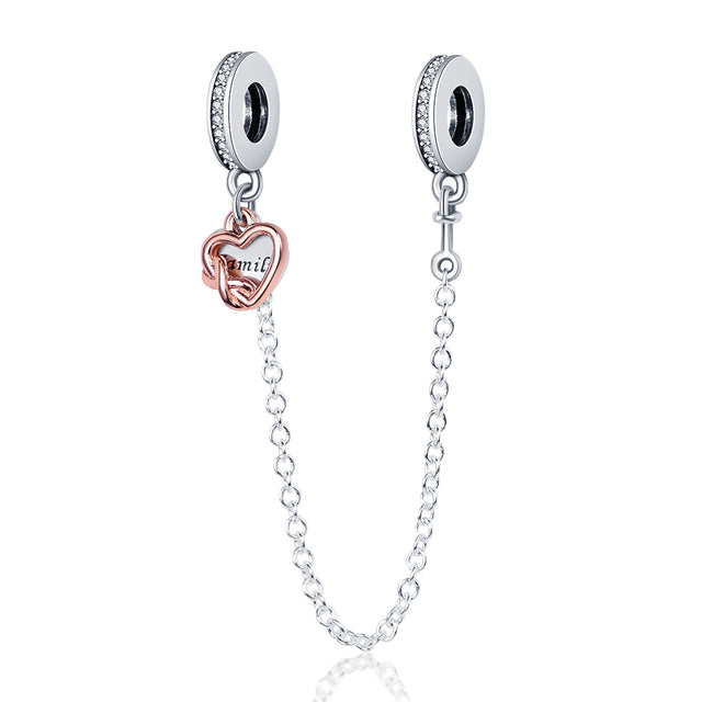 Cadena de Seguridad Corazon Infinito