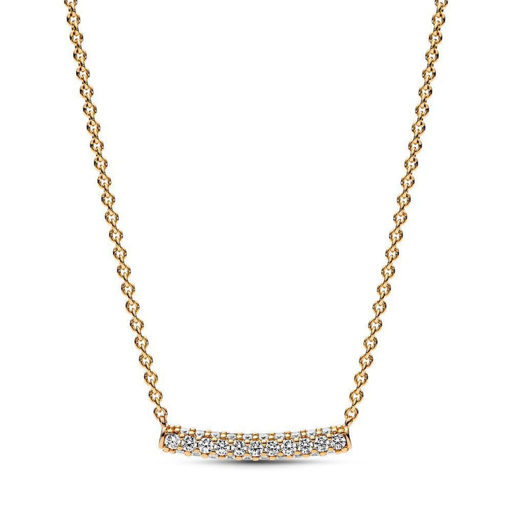 Collar Dorado Diamantado