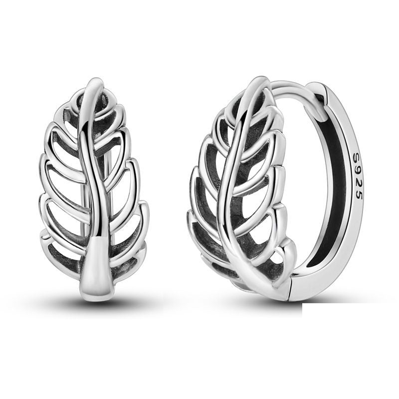 Aretes Hojas de Árbol