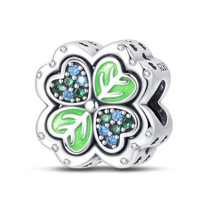 Trébol Verde y Corazones