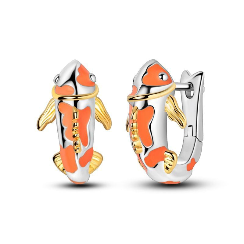 Aretes Pez Japonés