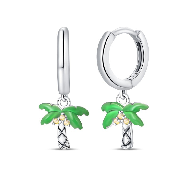 Aretes Palmeras
