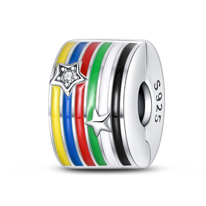 Clip Estrellas y Bandera de Fútbol