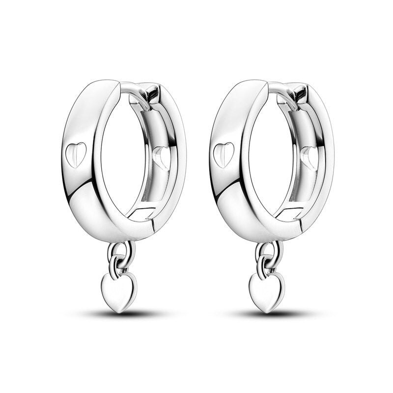 Aretes de Corazon Eterno