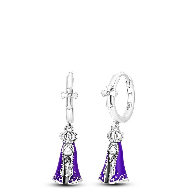 Aretes Virgen de Guadalupe