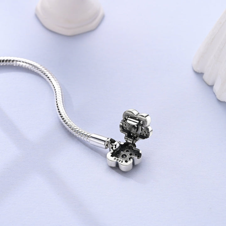 Pulsera Flor Diamantada