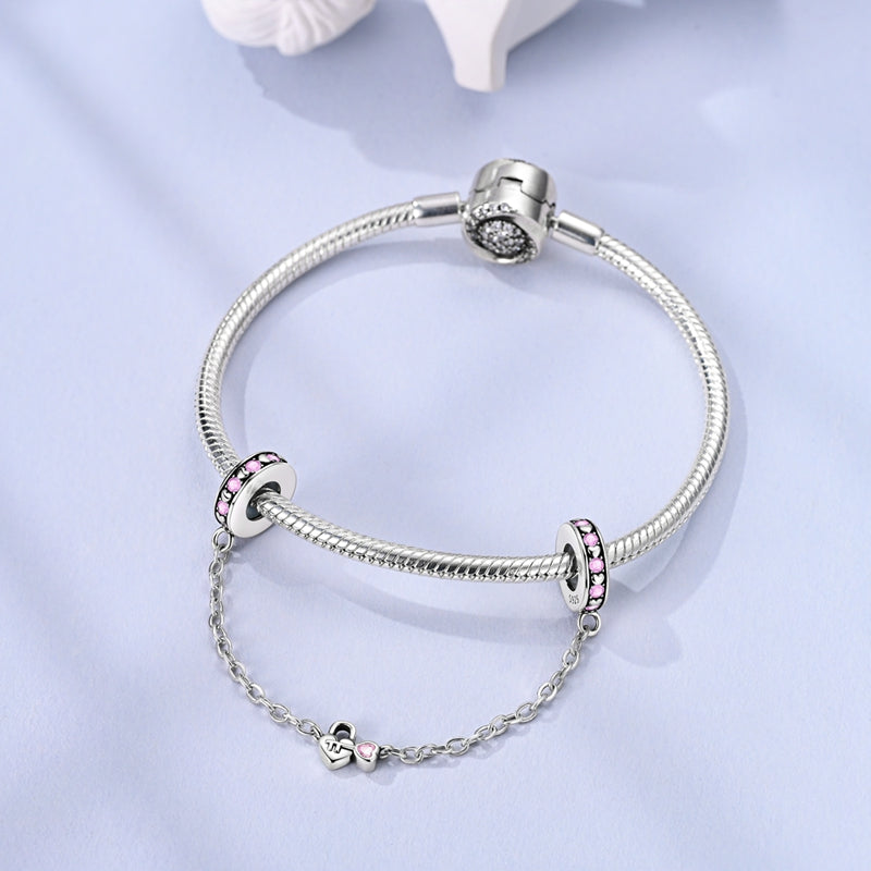 Cadena de Seguridad Corazon & Llave
