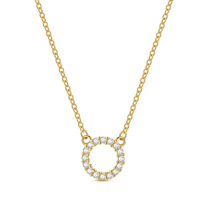 Collar Circular Diamantado