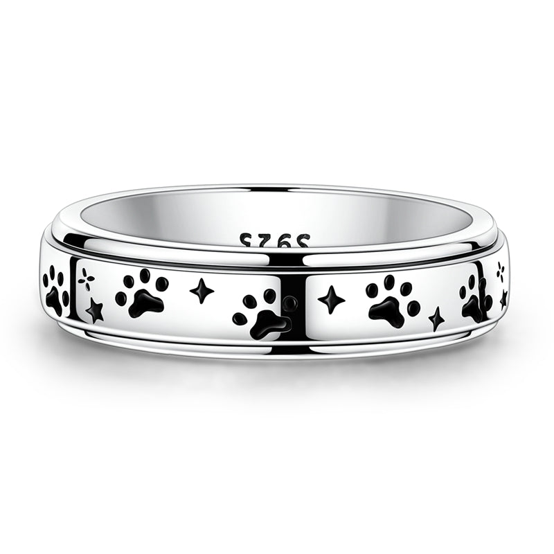 Anillo Huella de Perrito