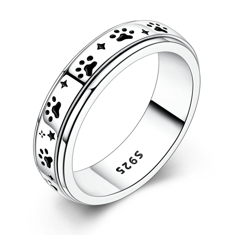 Anillo Huella de Perrito