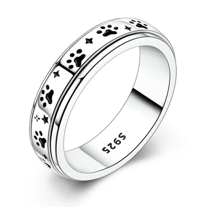 Anillo Huella de Perrito