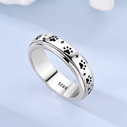 Anillo Huella de Perrito