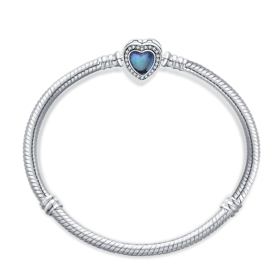 Pulsera Corazon Azul