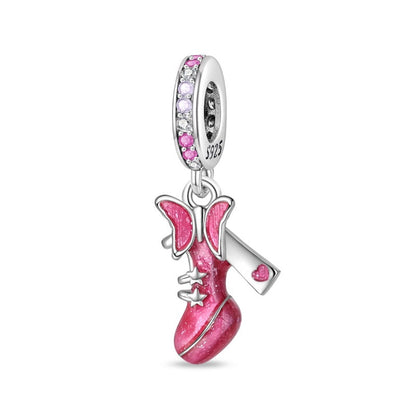 Zapatilla y Mariposa Rosa