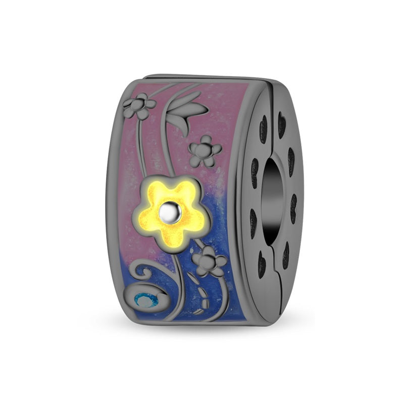 Clip Flor Fluorescente