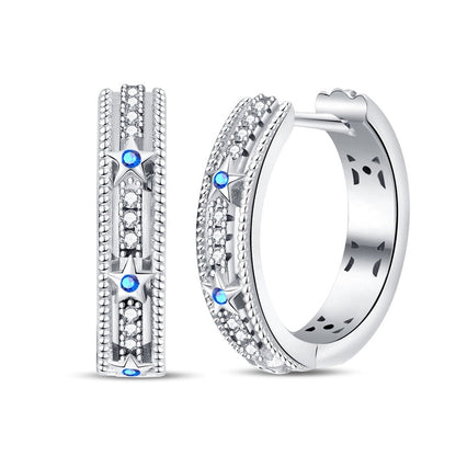 Aretes Aros Estrella Celestial