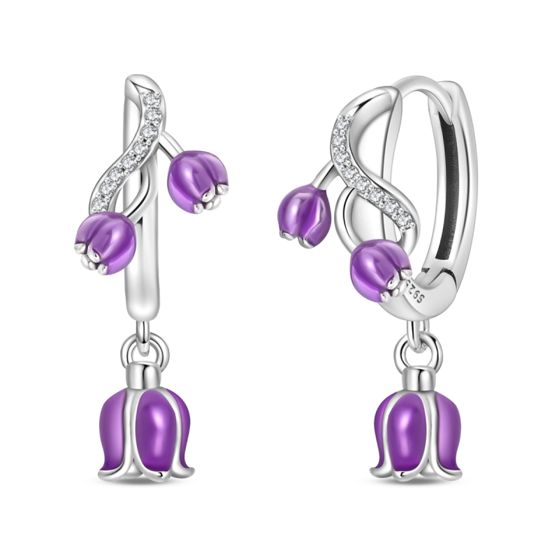 Aretes De Tulipanes