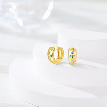 Aretes Estrellas Multicolor