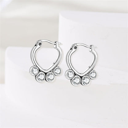 Aretes Huella de Perrito