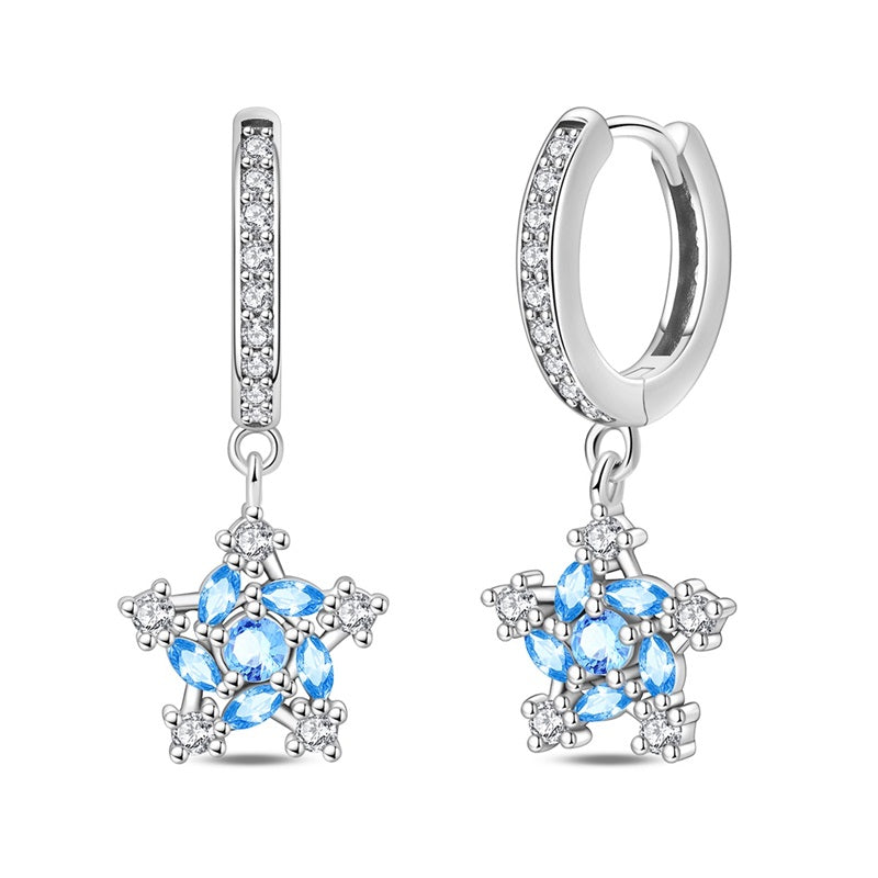 Aretes Copo de Nieve